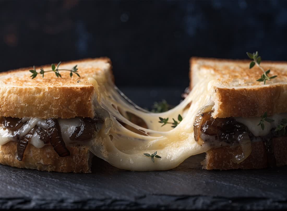 French Onion Grilled Cheese